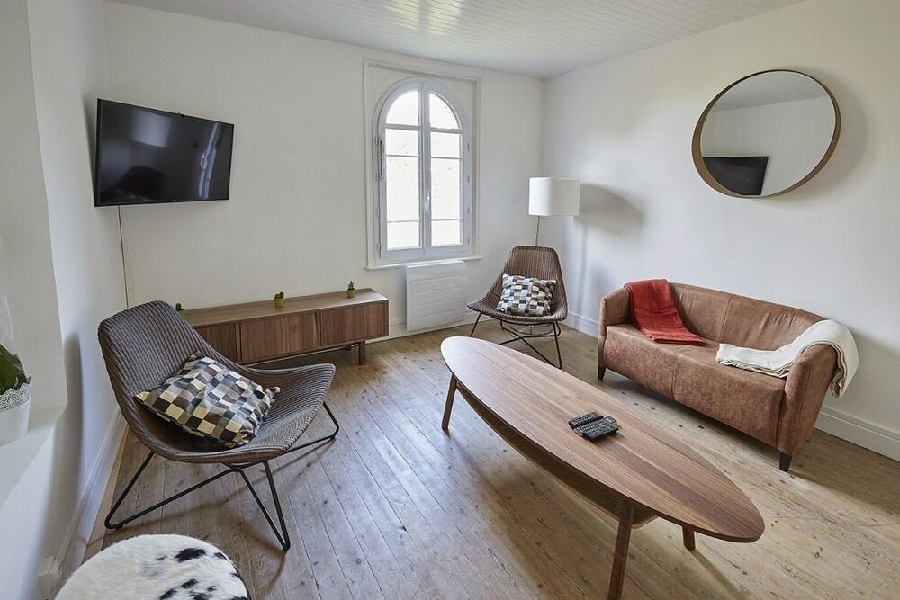 The Originals Hotel Le Cise Restaurant Chambres Et Suites Ault Luaran gambar