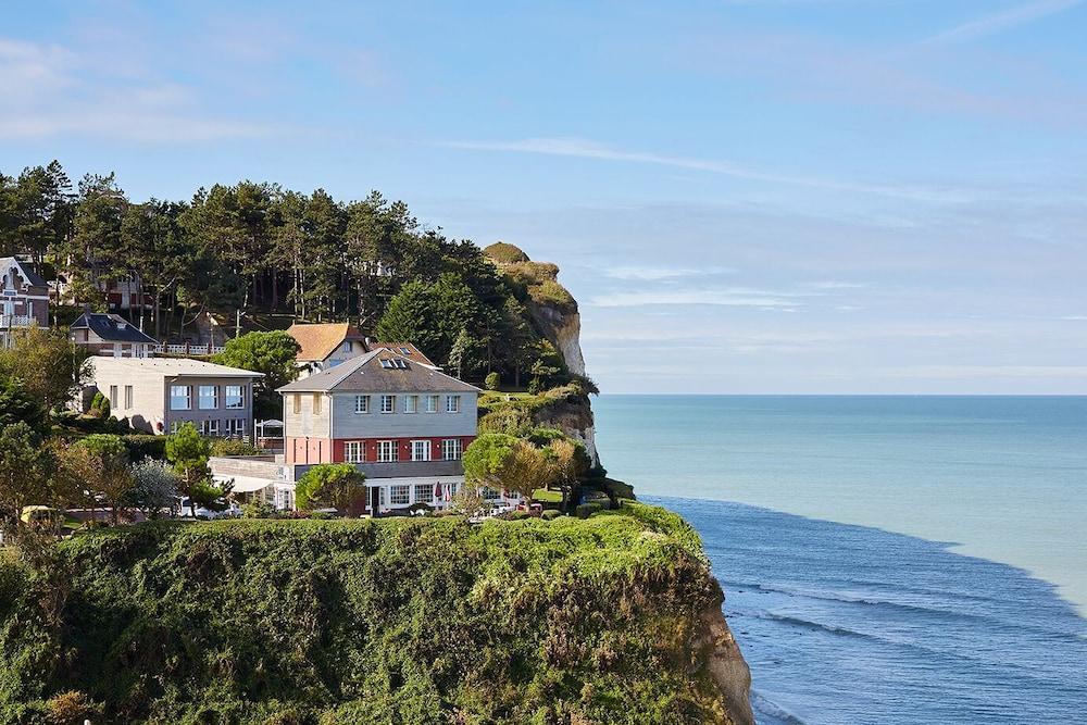 The Originals Hotel Le Cise Restaurant Chambres Et Suites Ault Luaran gambar