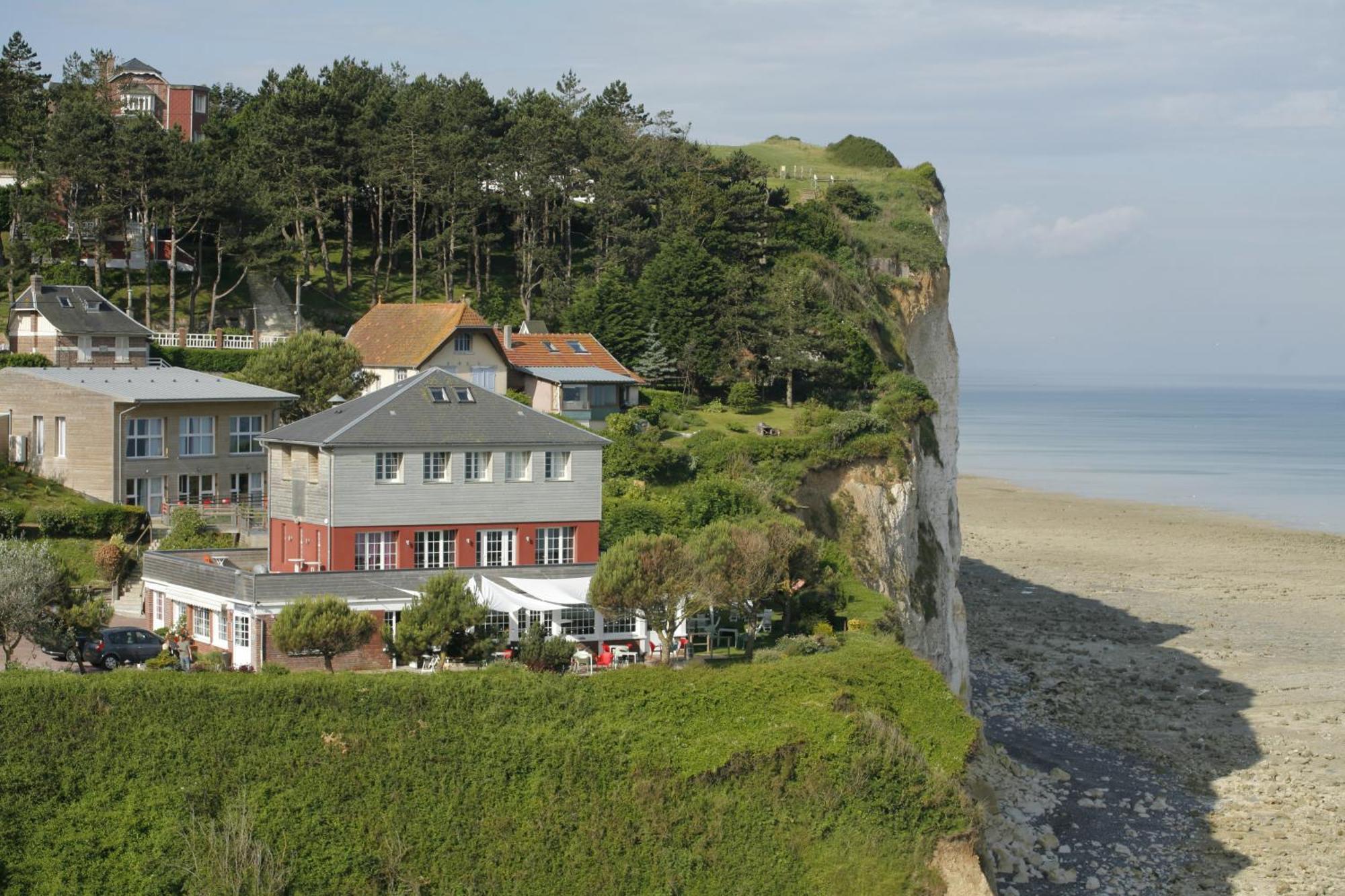 The Originals Hotel Le Cise Restaurant Chambres Et Suites Ault Luaran gambar