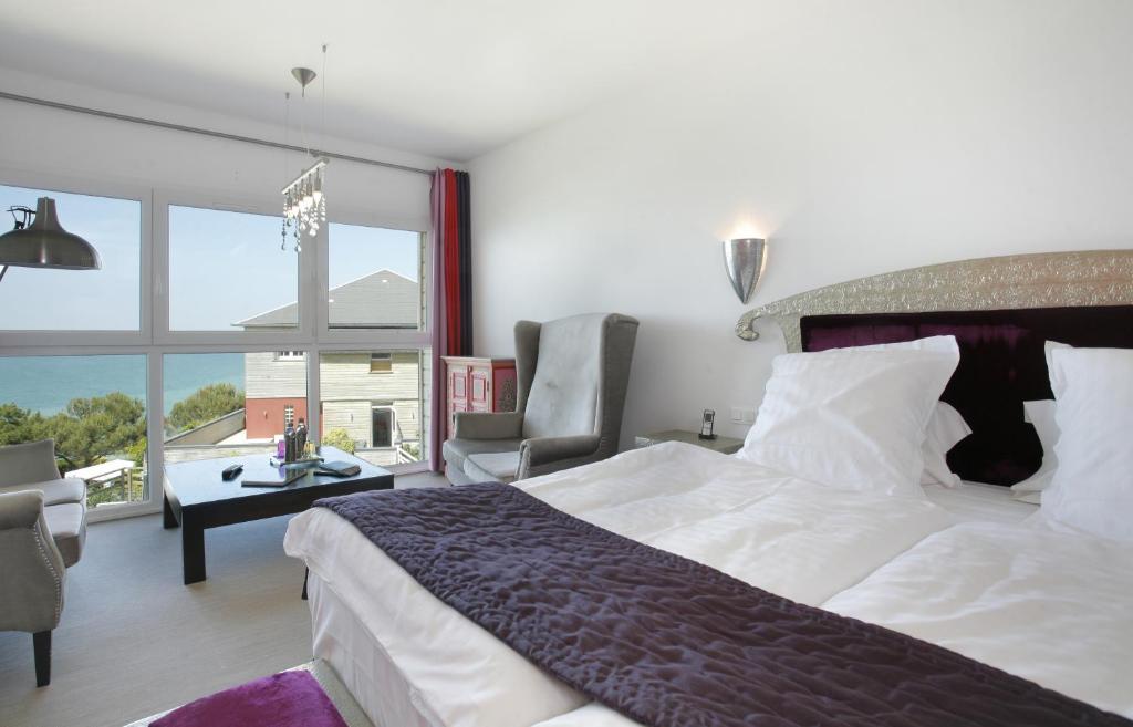The Originals Hotel Le Cise Restaurant Chambres Et Suites Ault Luaran gambar